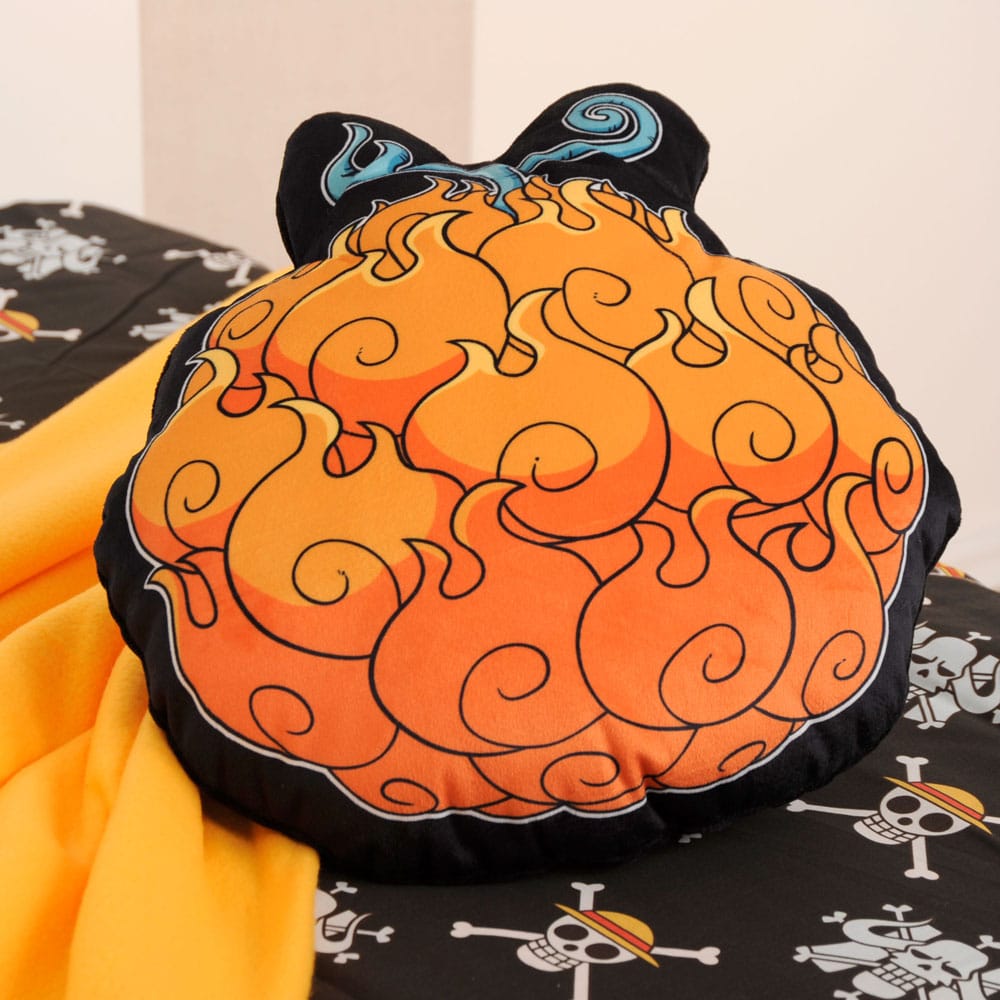 One Piece Dekokissen Feuer Feuer Frucht 36 cm