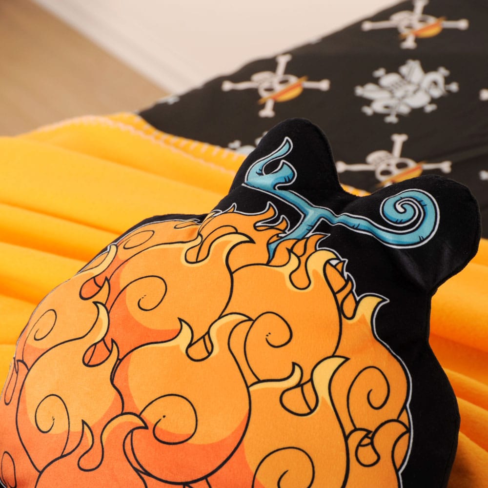 One Piece Dekokissen Feuer Feuer Frucht 36 cm