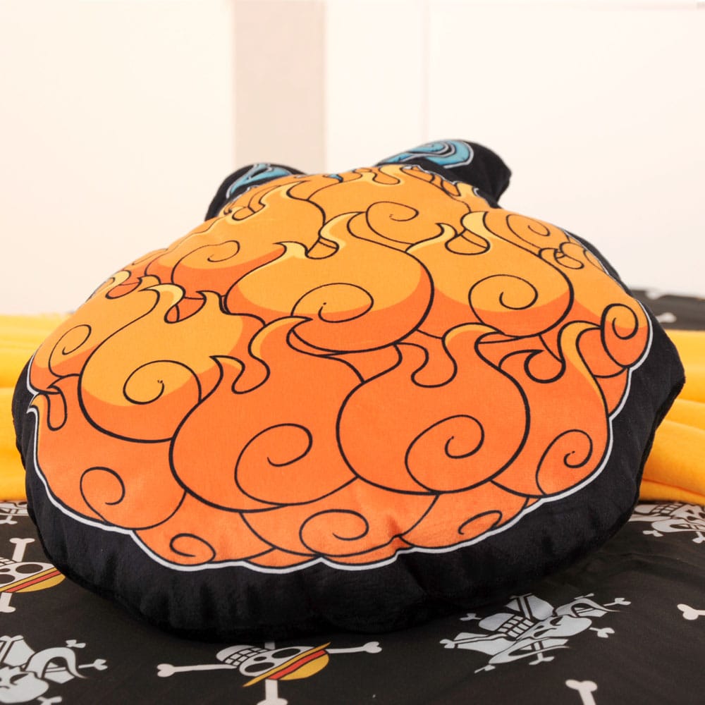 One Piece Dekokissen Feuer Feuer Frucht 36 cm