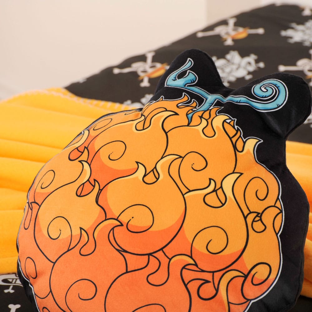 One Piece Dekokissen Feuer Feuer Frucht 36 cm