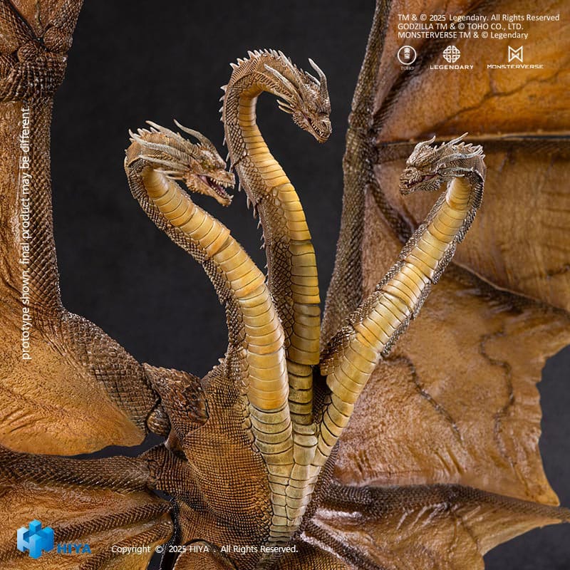 Godzilla: King of the Monsters 2019 Exquisite Basic Actionfigur King Ghidorah 2.0 25 cm