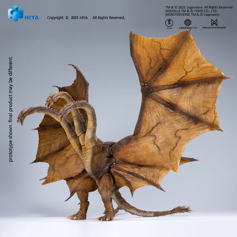 Godzilla: King of the Monsters 2019 Exquisite Basic Actionfigur King Ghidorah 2.0 25 cm
