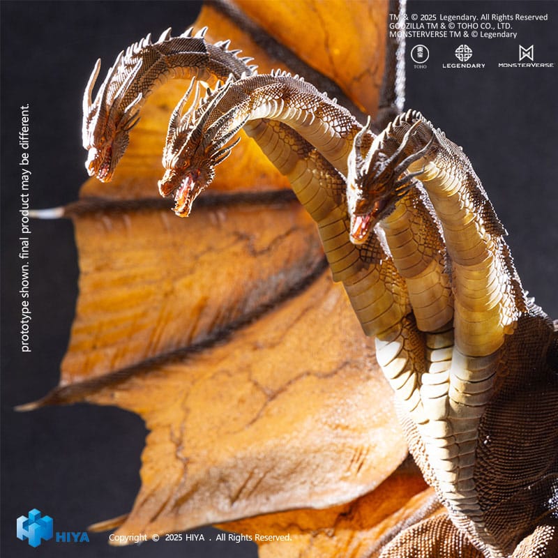 Godzilla: King of the Monsters 2019 Exquisite Basic Actionfigur King Ghidorah 2.0 25 cm
