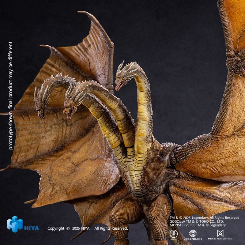 Godzilla: King of the Monsters 2019 Exquisite Basic Actionfigur King Ghidorah 2.0 25 cm