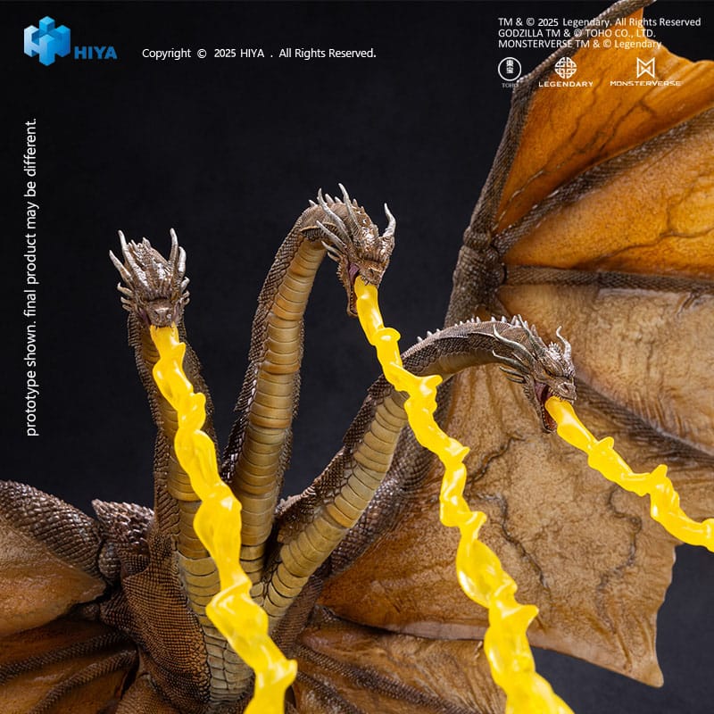 Godzilla: King of the Monsters 2019 Exquisite Basic Actionfigur King Ghidorah 2.0 25 cm