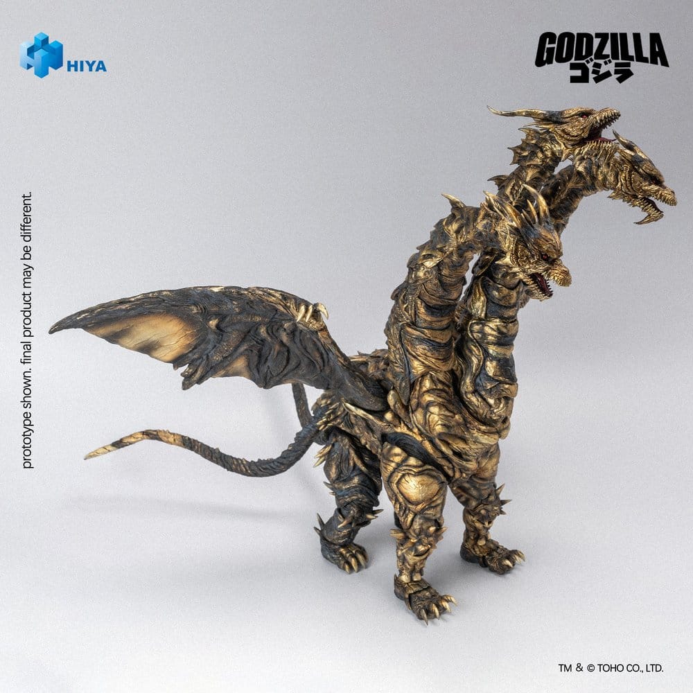 Godzilla: Final Wars (2004) Exquisite Basic Series Actionfigur Keizer Ghidorah 25 cm