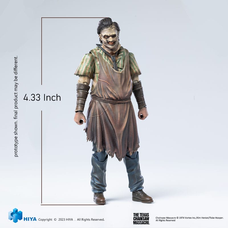 Texas Chainsaw Massacre (2003) Exquisite Mini Actionfigur 1/18 Leatherface 2003 Killing Mask 11 cm