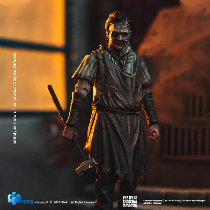 Texas Chainsaw Massacre (2003) Exquisite Mini Actionfigur 1/18 Leatherface 2003 Killing Mask 11 cm