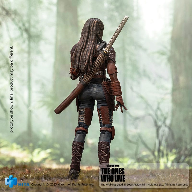 The Walking Dead: The Ones Who Lived Exquisite Mini Actionfigur 1/18 Michonne 10 cm