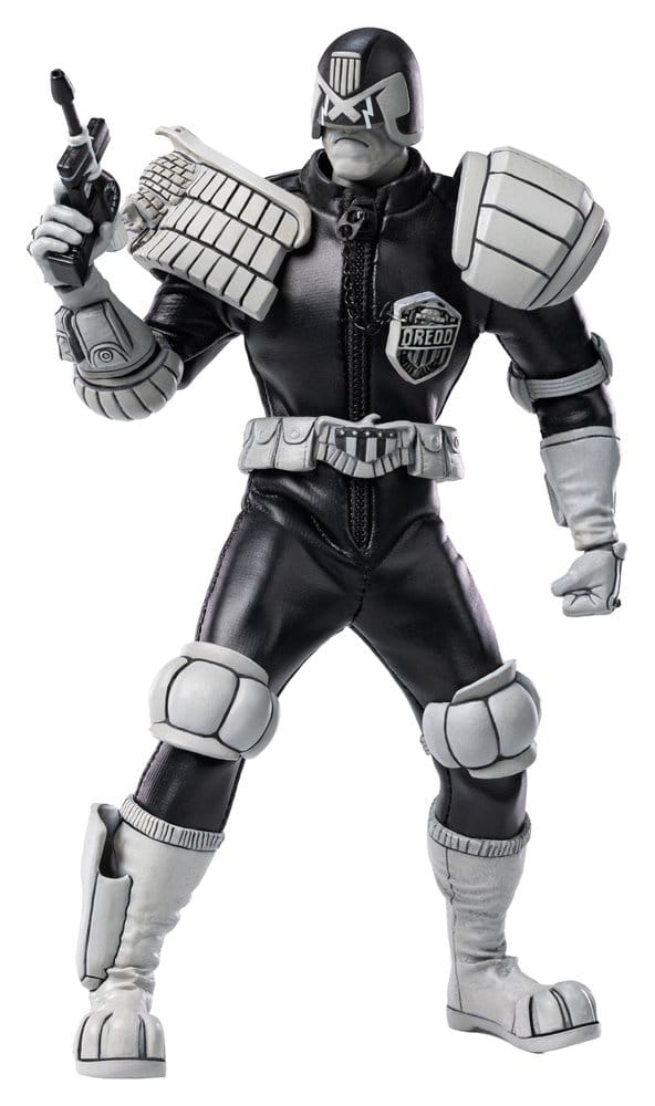 Judge Dredd Exquisite Super Actionfigur 1/12 Judge Dredd Black & White Ver. 15 cm