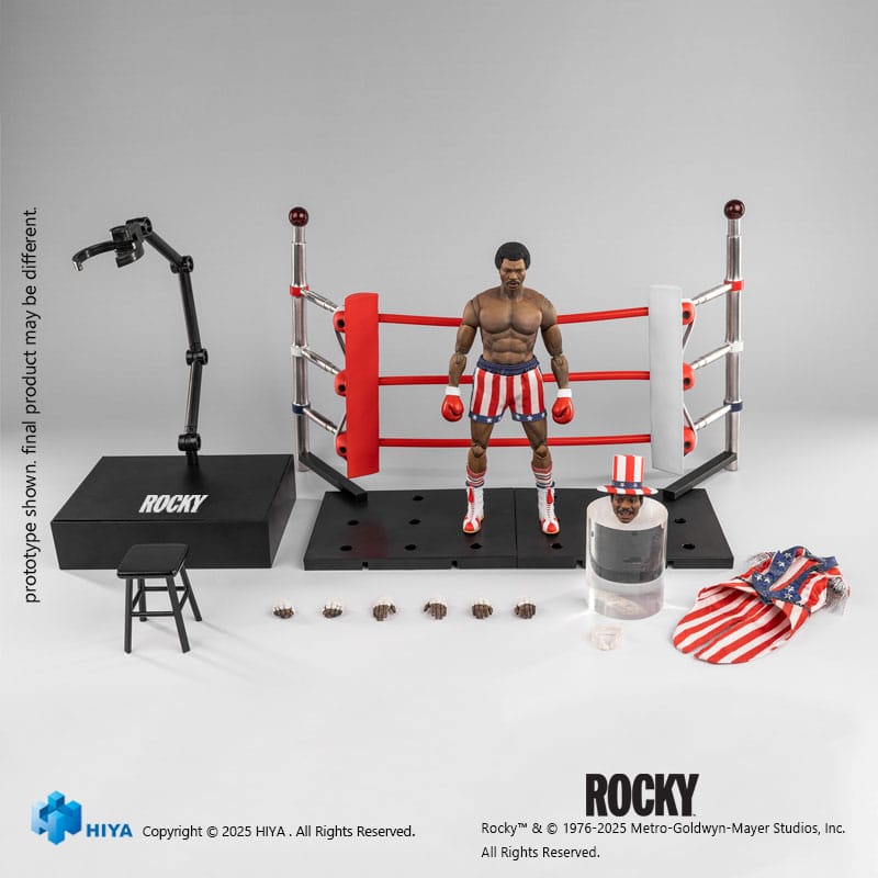 Rocky Exquisite Super Series Actionfigur 1/12 Apollo 16 cm