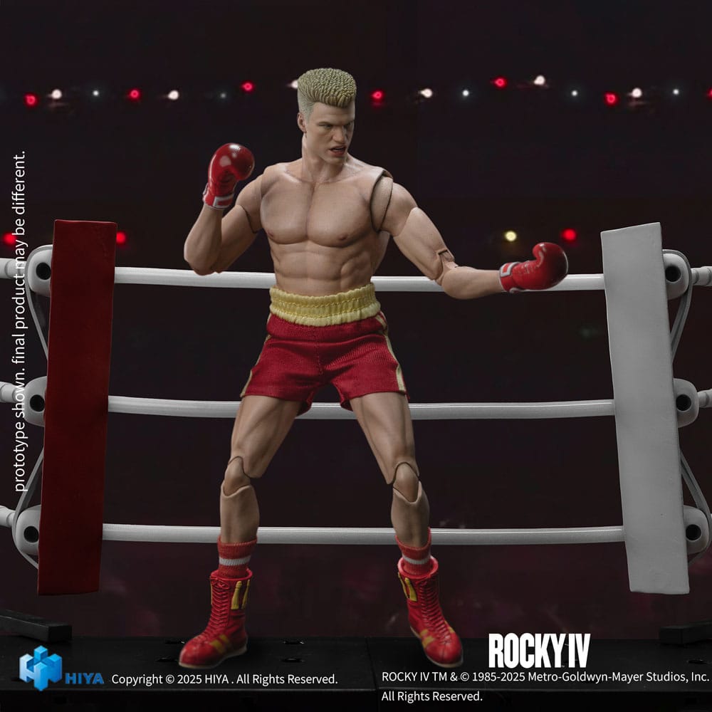 Rocky IV Exquisite Super Series Actionfigur 1/12 Ivan 16 cm