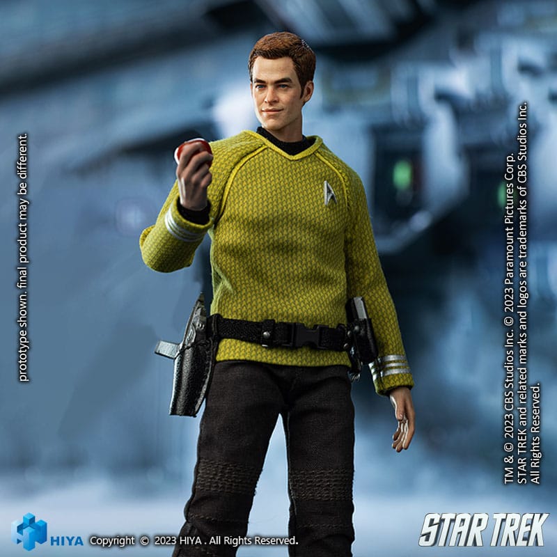 Star Trek Exquisite Super Series Actionfigur 1/12 Kirk 16 cm