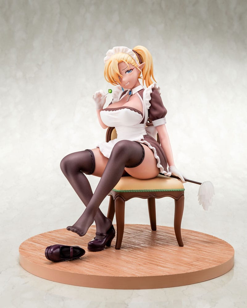 Original Character PVC Statue 1/6 Elf Maid's Sexual Servicing Louche 18 cm
