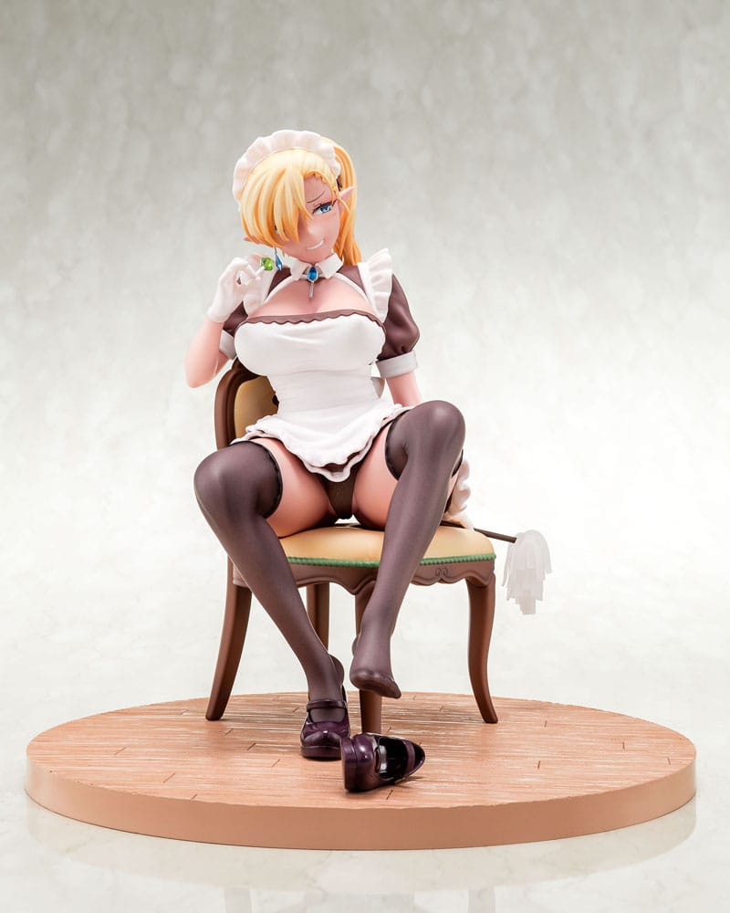 Original Character PVC Statue 1/6 Elf Maid's Sexual Servicing Louche 18 cm