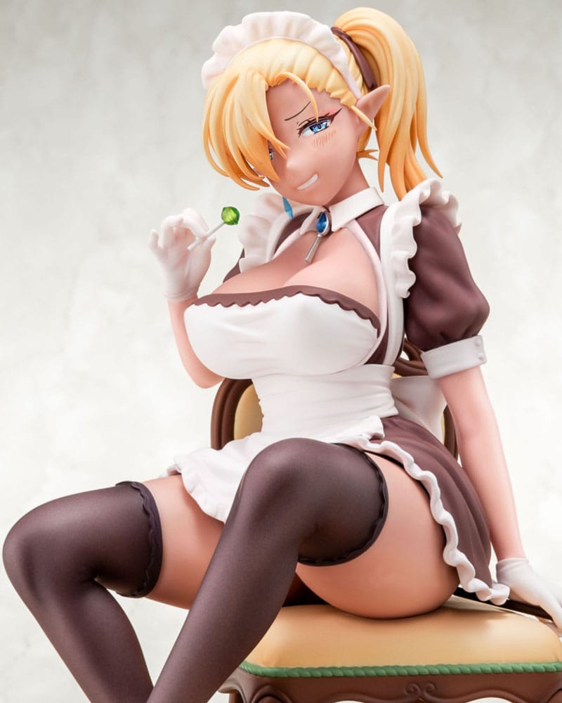 Original Character PVC Statue 1/6 Elf Maid's Sexual Servicing Louche 18 cm
