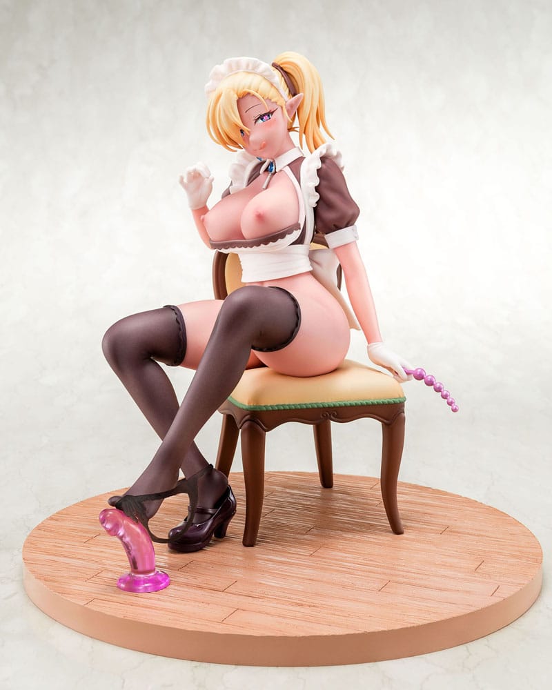 Original Character PVC Statue 1/6 Elf Maid's Sexual Servicing Louche 18 cm