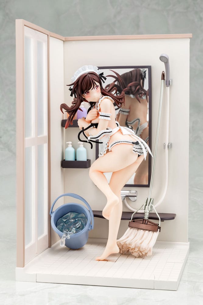Rent-A-Girlfriend PVC Statue 1/6 Chizuru Mizuhara Maid Bikini de cleanup 24 cm