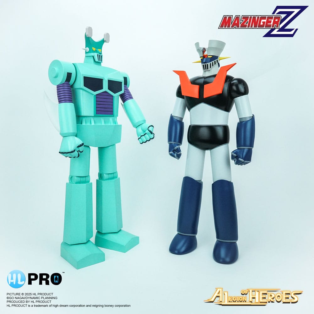 Mazinger Z Legion of Heroes Vinyl Figur Mazinger Z Silver Color 40 cm