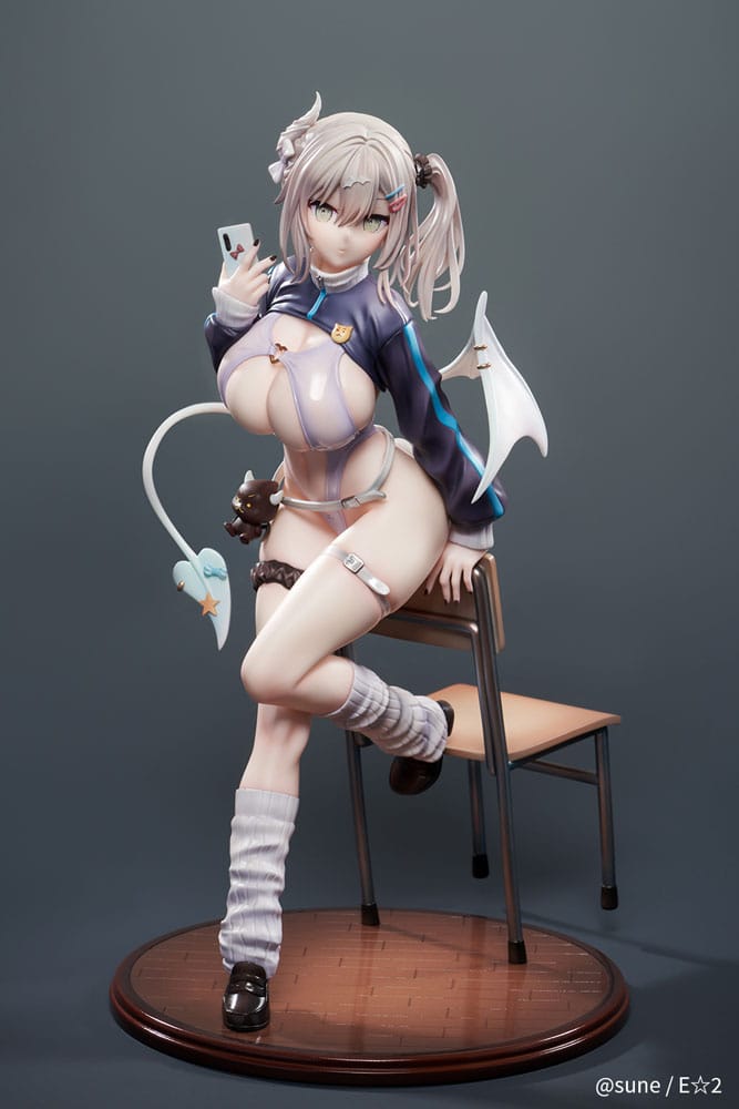 Original Character PVC Statue 1/6 Yuki Shinomiya Silent Gal Succubus 25 cm