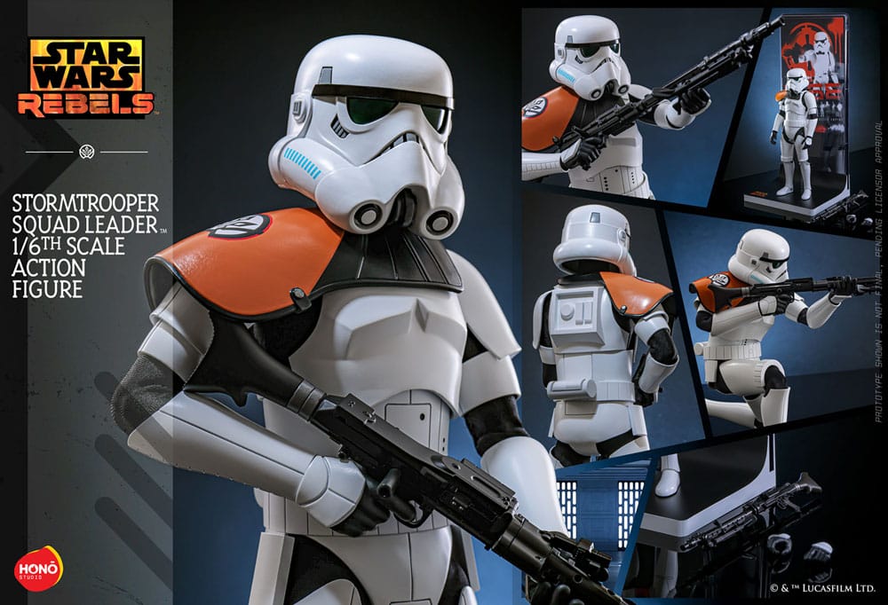 Star Wars: Rebels Actionfigur 1/6 Stormtrooper Squad Leader 28 cm