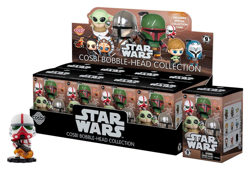 Star Wars Cosbi Minifiguren Series 1 8 cm Blind Box Display (8)