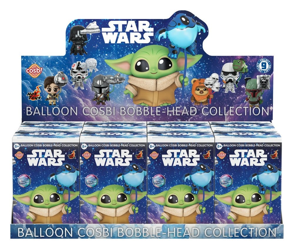 Star Wars Cosbi Minifiguren Balloon 8 cm Blind Box Display (8)