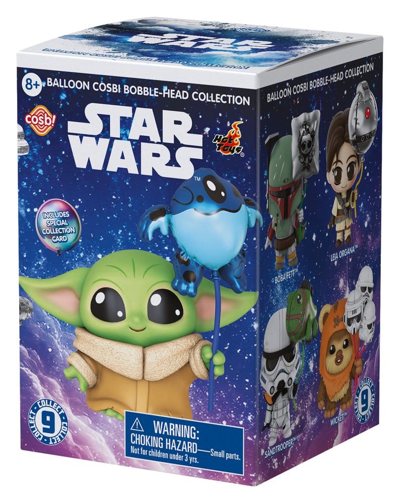 Star Wars Cosbi Minifiguren Balloon 8 cm Blind Box Display (8)