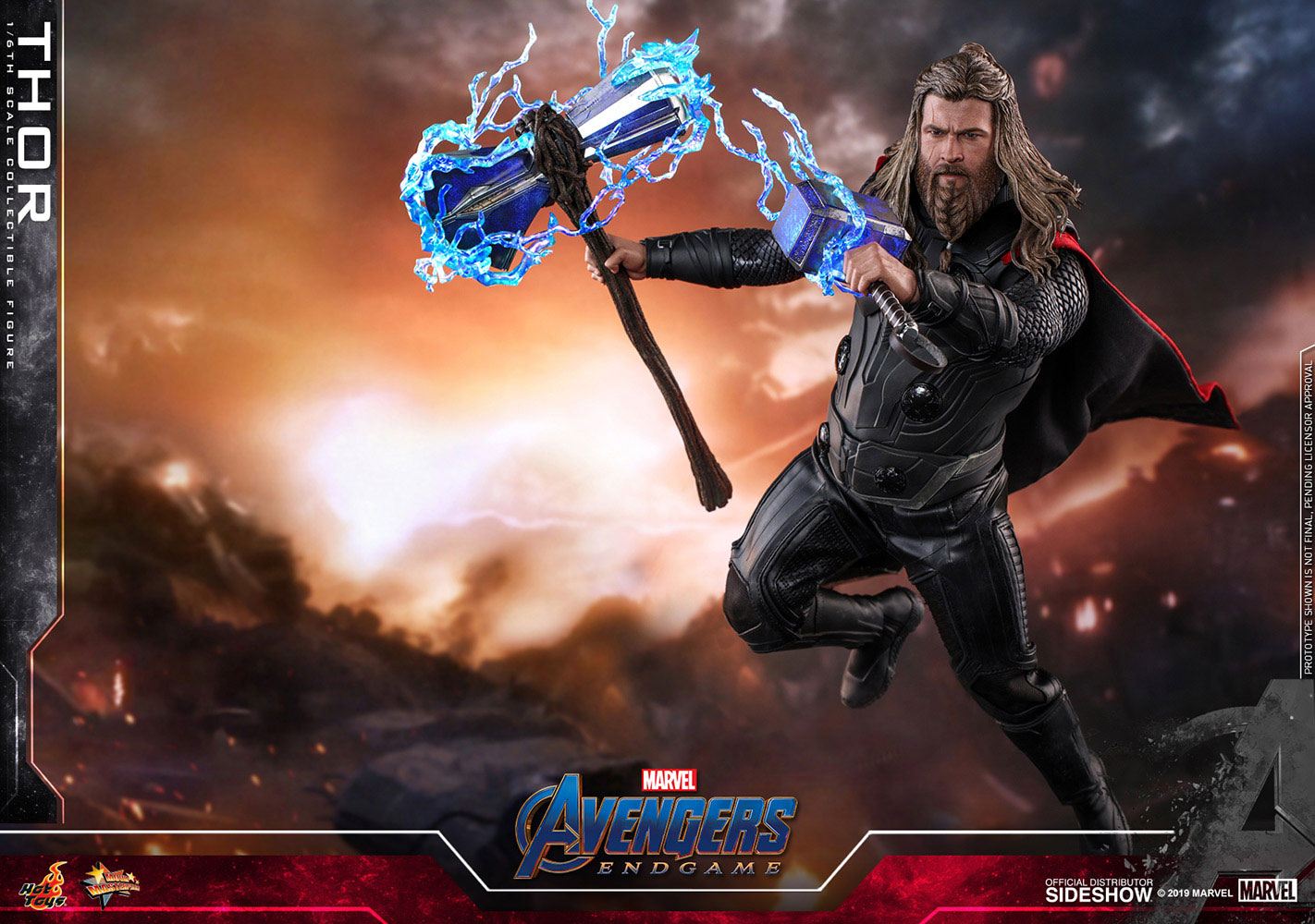 Avengers: Endgame Movie Masterpiece Actionfigur 1/6 Thor 32 cm