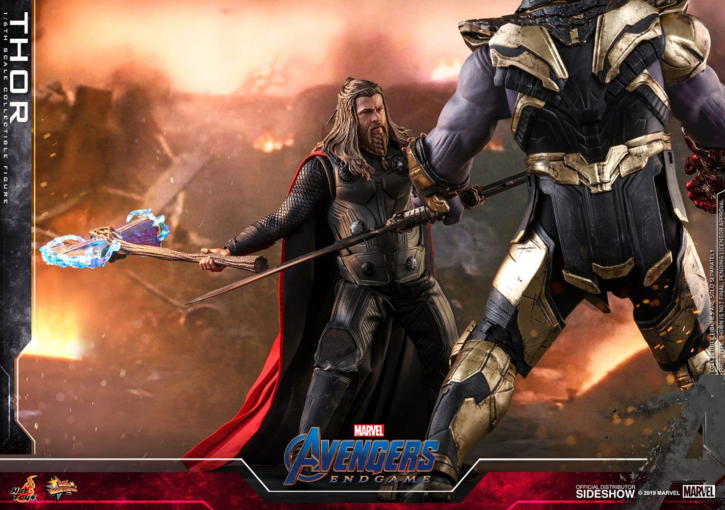 Avengers: Endgame Movie Masterpiece Actionfigur 1/6 Thor 32 cm