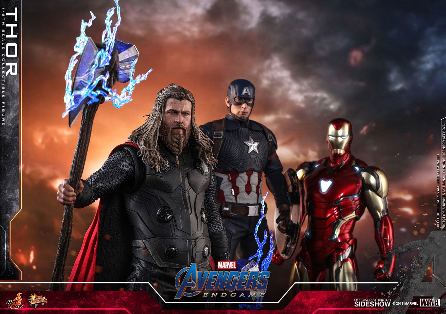 Avengers: Endgame Movie Masterpiece Actionfigur 1/6 Thor 32 cm