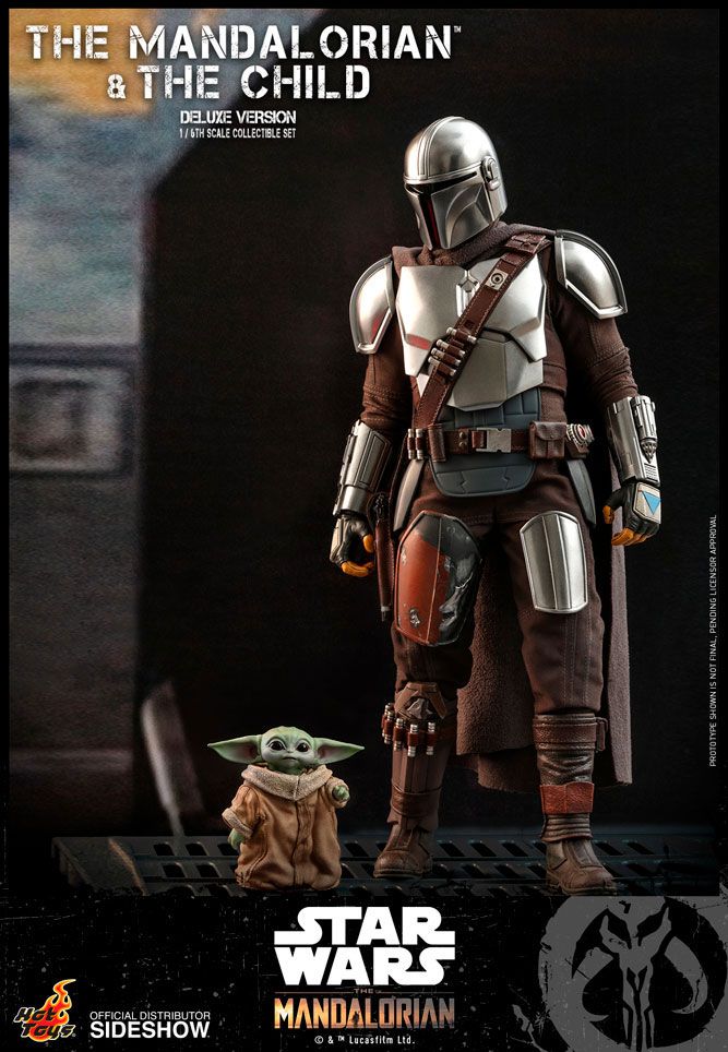 Star Wars The Mandalorian Actionfiguren Doppelpack 1/6 The Mandalorian & The Child Deluxe 30 cm