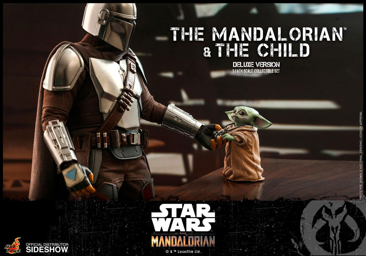 Star Wars The Mandalorian Actionfiguren Doppelpack 1/6 The Mandalorian & The Child Deluxe 30 cm