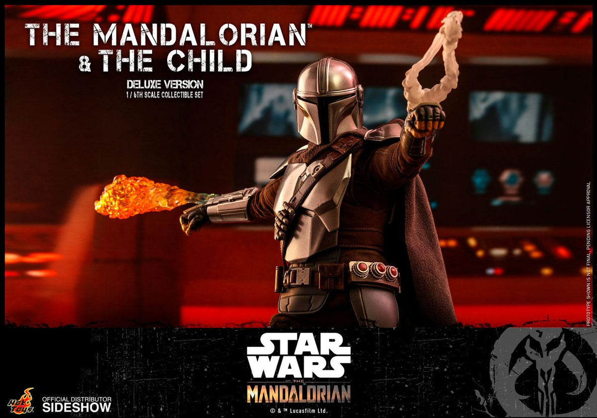 Star Wars The Mandalorian Actionfiguren Doppelpack 1/6 The Mandalorian & The Child Deluxe 30 cm