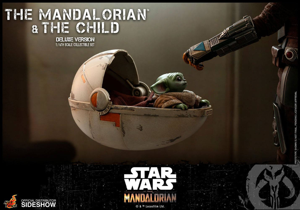 Star Wars The Mandalorian Actionfiguren Doppelpack 1/6 The Mandalorian & The Child Deluxe 30 cm