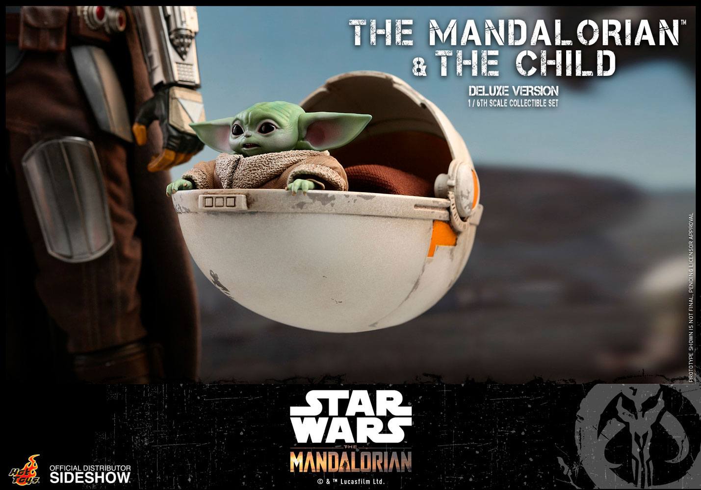 Star Wars The Mandalorian Actionfiguren Doppelpack 1/6 The Mandalorian & The Child Deluxe 30 cm