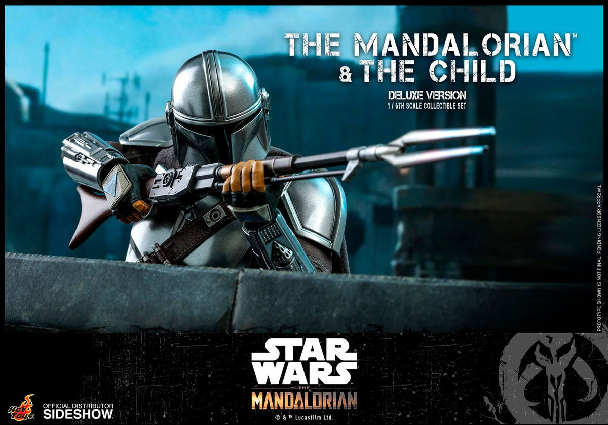 Star Wars The Mandalorian Actionfiguren Doppelpack 1/6 The Mandalorian & The Child Deluxe 30 cm