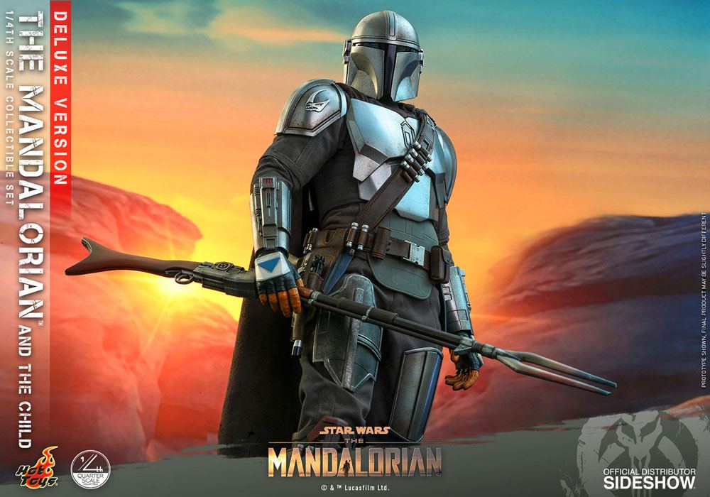 Star Wars The Mandalorian Actionfiguren Doppelpack 1/4 The Mandalorian & The Child Deluxe 46 cm