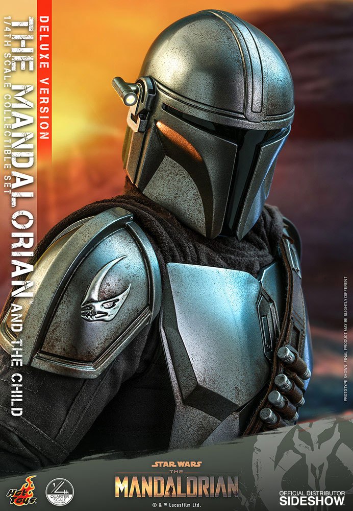 Star Wars The Mandalorian Actionfiguren Doppelpack 1/4 The Mandalorian & The Child Deluxe 46 cm