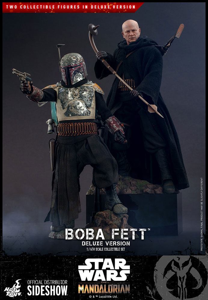 Star Wars The Mandalorian Actionfiguren Doppelpack 1/6 Boba Fett Deluxe 30 cm