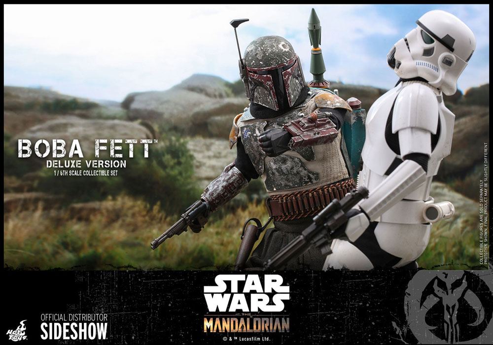 Star Wars The Mandalorian Actionfiguren Doppelpack 1/6 Boba Fett Deluxe 30 cm