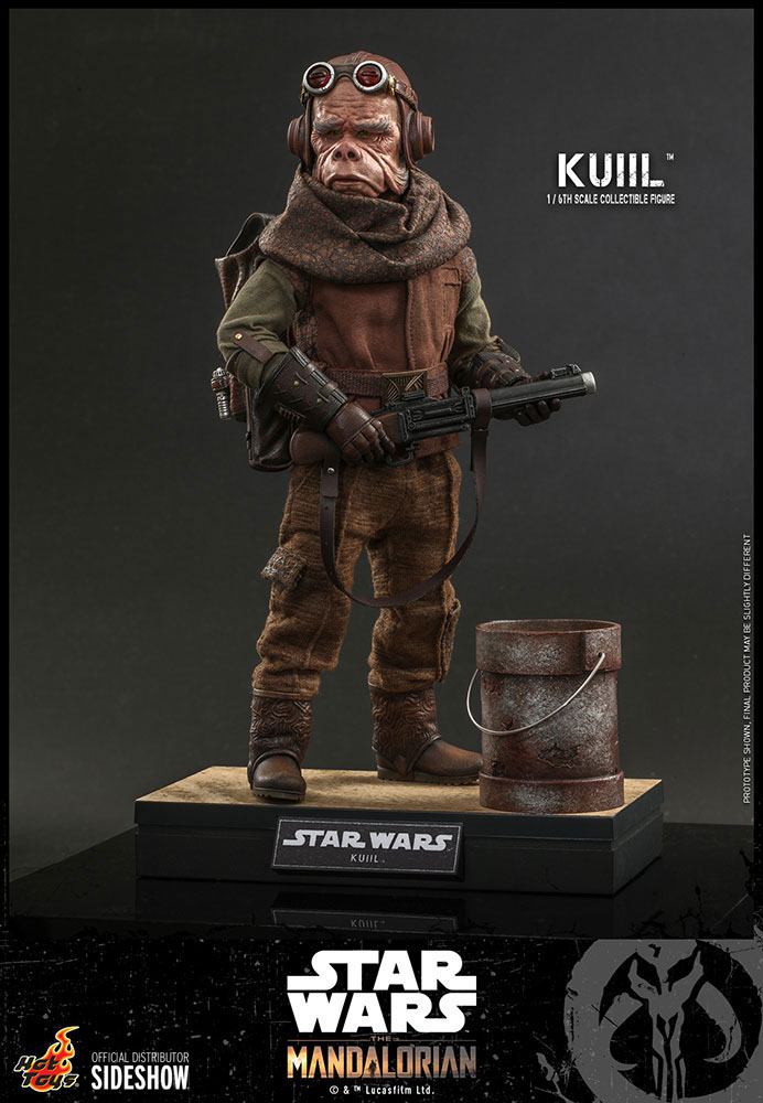 Star Wars The Mandalorian Actionfigur 1/6 Kuiil 25 cm