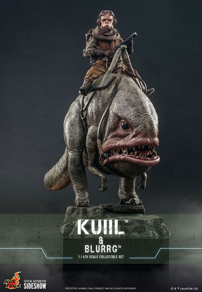 Star Wars The Mandalorian Actionfiguren Doppelpack 1/6 Kuiil & Blurrg 37 cm