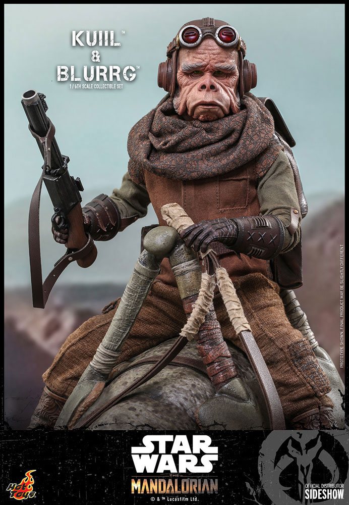 Star Wars The Mandalorian Actionfiguren Doppelpack 1/6 Kuiil & Blurrg 37 cm