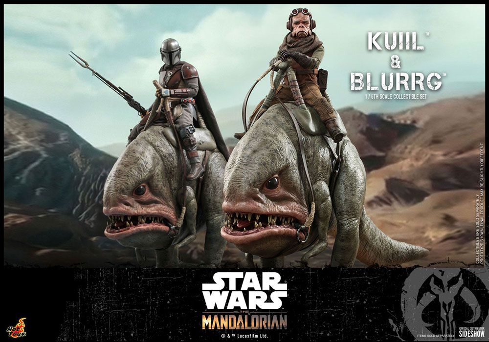 Star Wars The Mandalorian Actionfiguren Doppelpack 1/6 Kuiil & Blurrg 37 cm