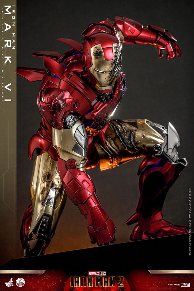 Iron Man 2 Actionfigur 1/4 Iron Man Mark VI 48 cm