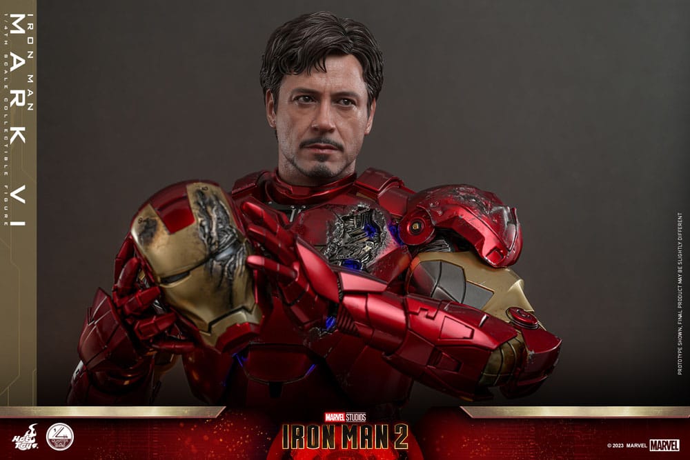 Iron Man 2 Actionfigur 1/4 Iron Man Mark VI 48 cm