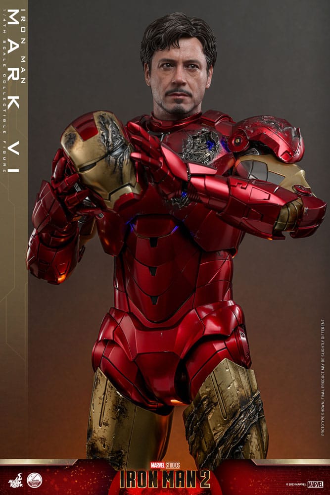 Iron Man 2 Actionfigur 1/4 Iron Man Mark VI 48 cm