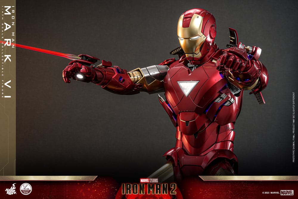 Iron Man 2 Actionfigur 1/4 Iron Man Mark VI 48 cm