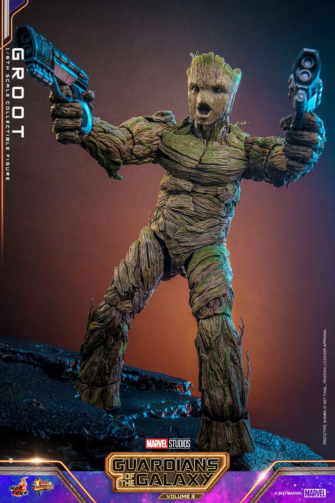 Guardians of the Galaxy Vol. 3 Movie Masterpiece Actionfigur 1/6 Groot 32 cm